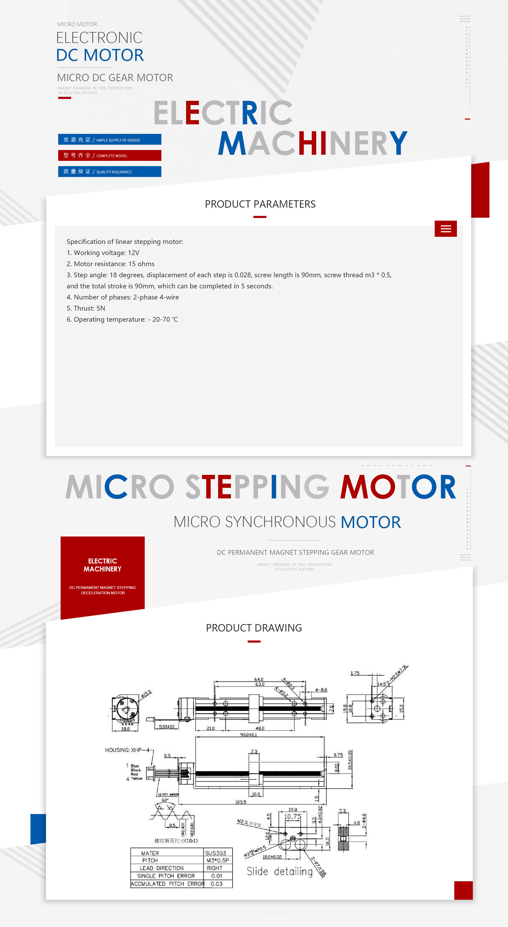 stepper motor